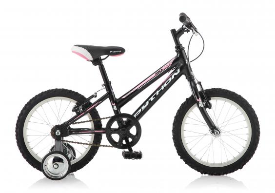 girls bike with stabilizers